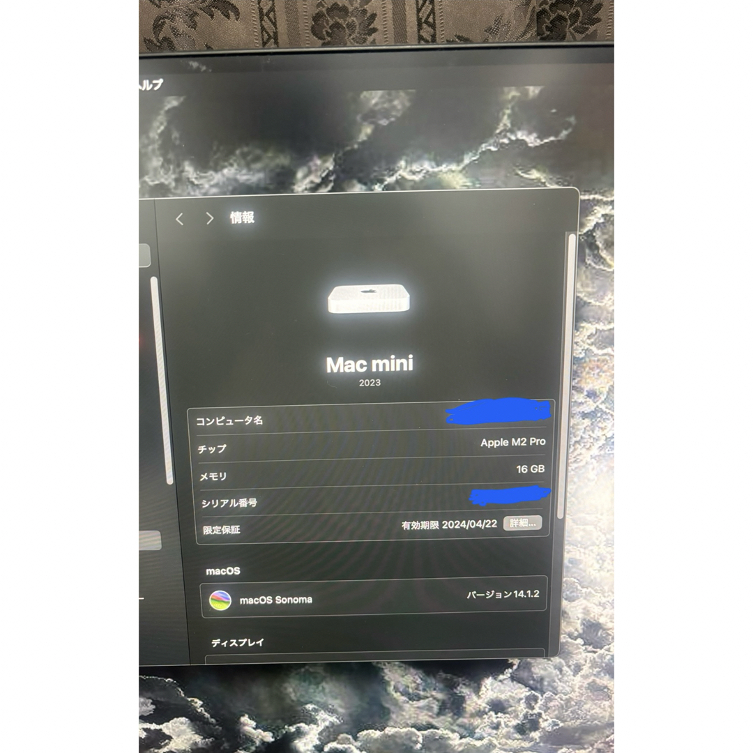Apple(アップル)の【2023年】Mac mini M2 Pro【美品】 スマホ/家電/カメラのPC/タブレット(デスクトップ型PC)の商品写真