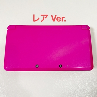 ニンテンドー3DS(ニンテンドー3DS)のニンテンドー3DS グロスピンク 本体 Nintendo ピンク タッチペン(携帯用ゲーム機本体)