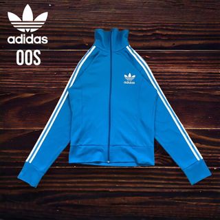 オリジナルス(Originals（adidas）)の00s アディダス　トラックジャケット　男女兼用　お洒落(ジャージ)