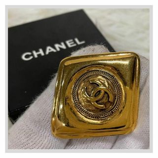 シャネル(CHANEL)のCHANEL シャネル ヴィンテージ　マメあり ブローチ ゴールド メタル(ブレスレット/バングル)