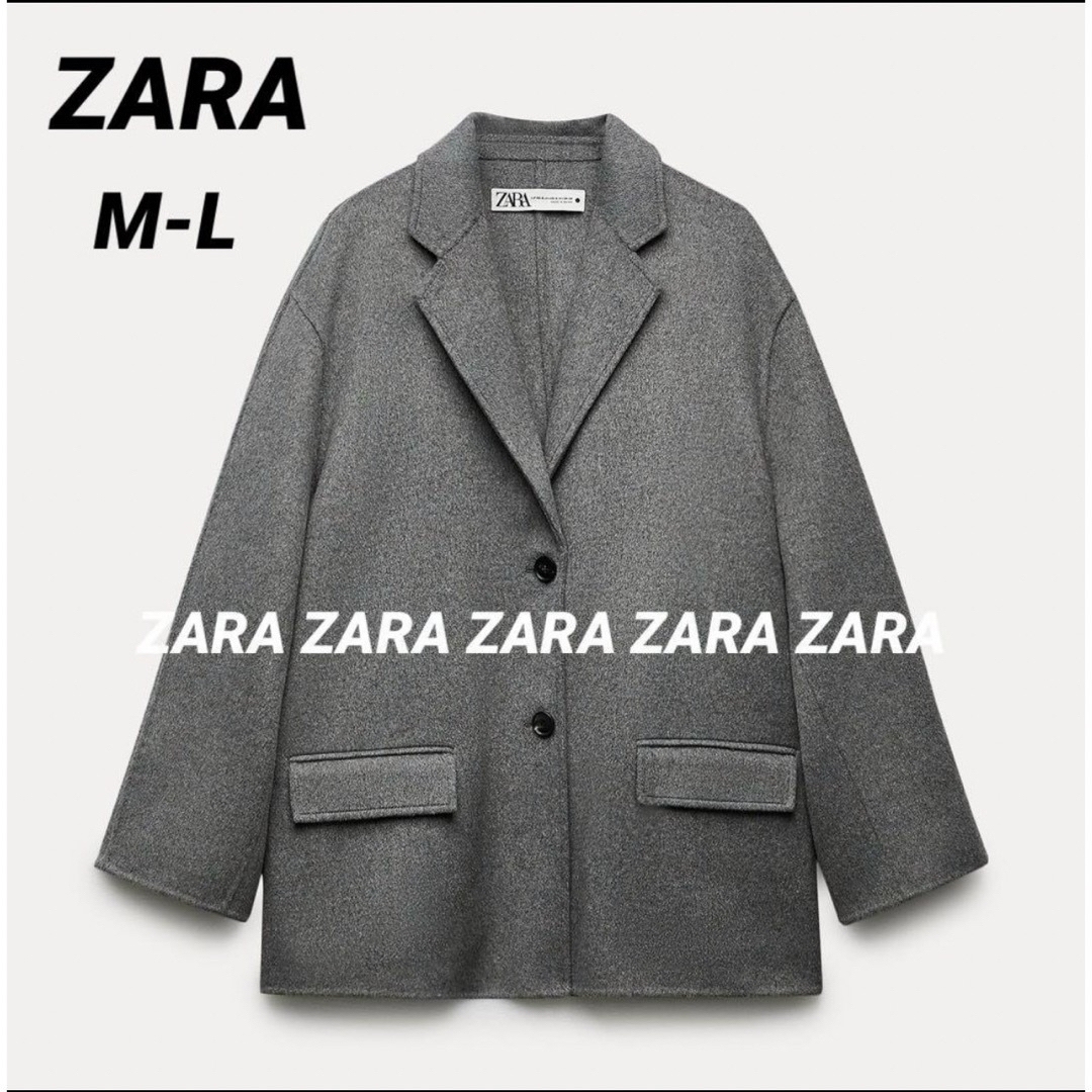 ZARA - ZARA ZW COLLECTION ダブルフェイス ウールブレンド ZARA - ZARA ZW COLLECTION ダブルフェイス ウールブレンド