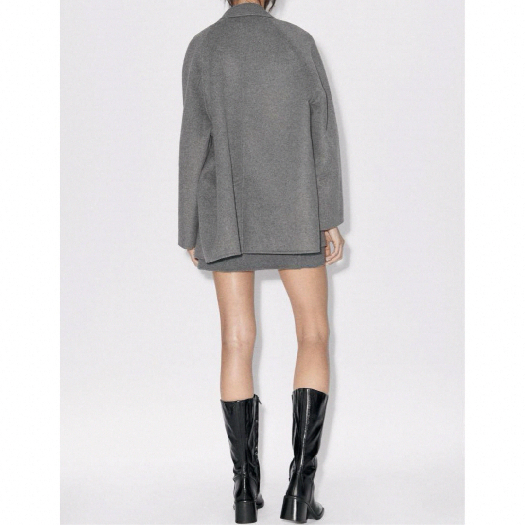 ZARA - ZARA ZW COLLECTION ダブルフェイス ウールブレンド ZARA - ZARA ZW COLLECTION ダブルフェイス ウールブレンド