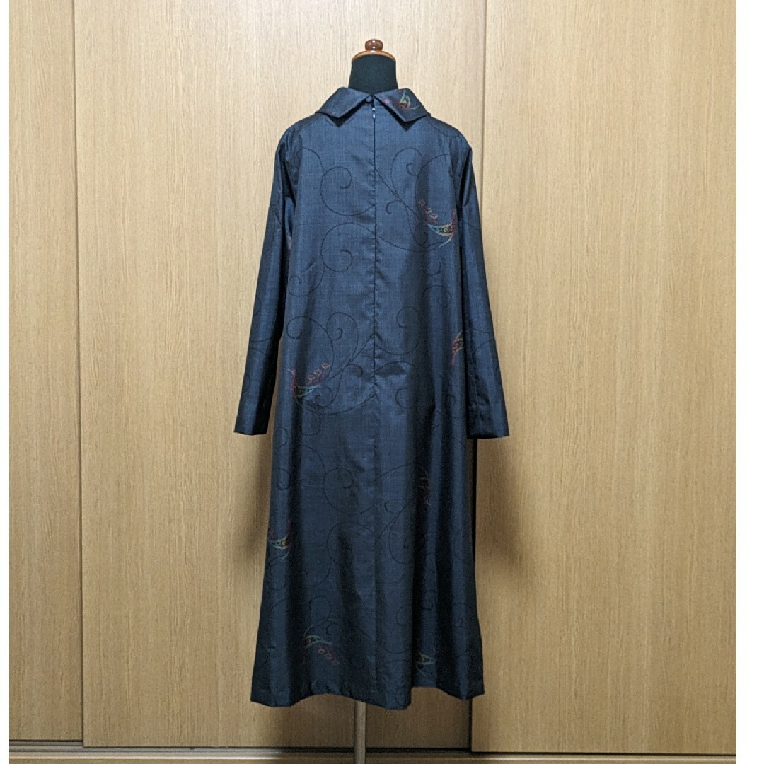 SOLD 着物リメイク ワンピース 大島紬 L〜LLの通販 by Yumi's SOLD 着物リメイク ワンピース 大島紬 L〜LLの通販 by Yumi's