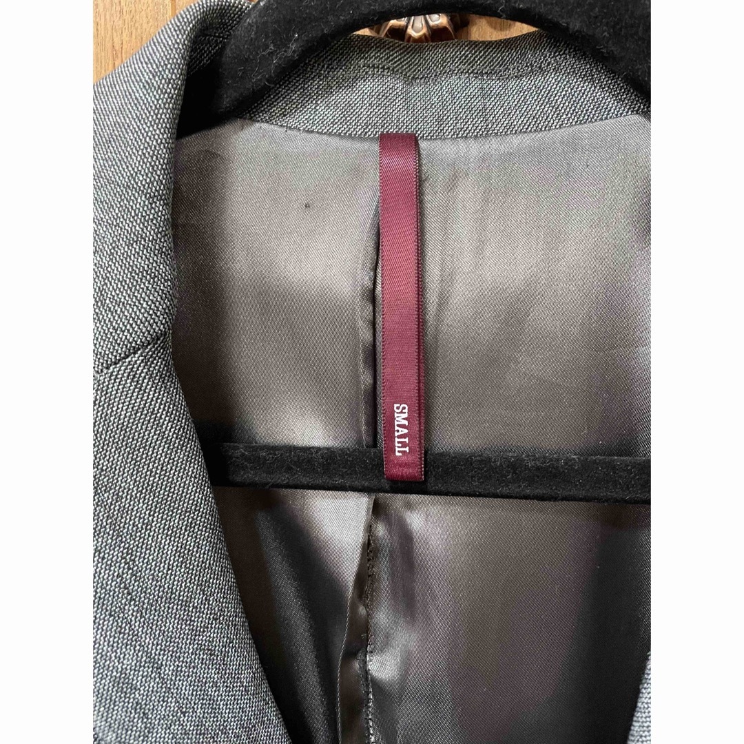 HANJIRO(ハンジロー)のハンジロー　メンズ　ジャケット　Sサイズ　グレー メンズのジャケット/アウター(テーラードジャケット)の商品写真