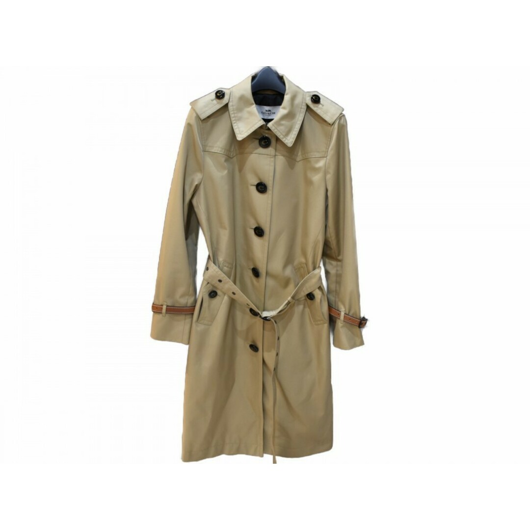 COACH - COACH トレンチコート F67469 綿68%×ポリエステル32 COACH - COACH トレンチコート F67469 綿68%×ポリエステル32
