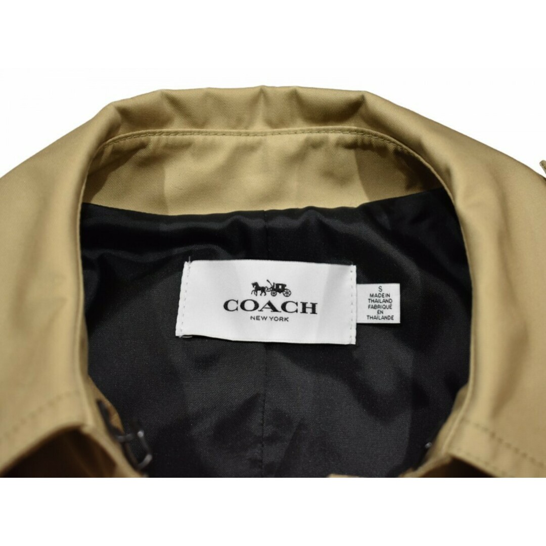 COACH - COACH トレンチコート F67469 綿68%×ポリエステル32 COACH - COACH トレンチコート F67469 綿68%×ポリエステル32
