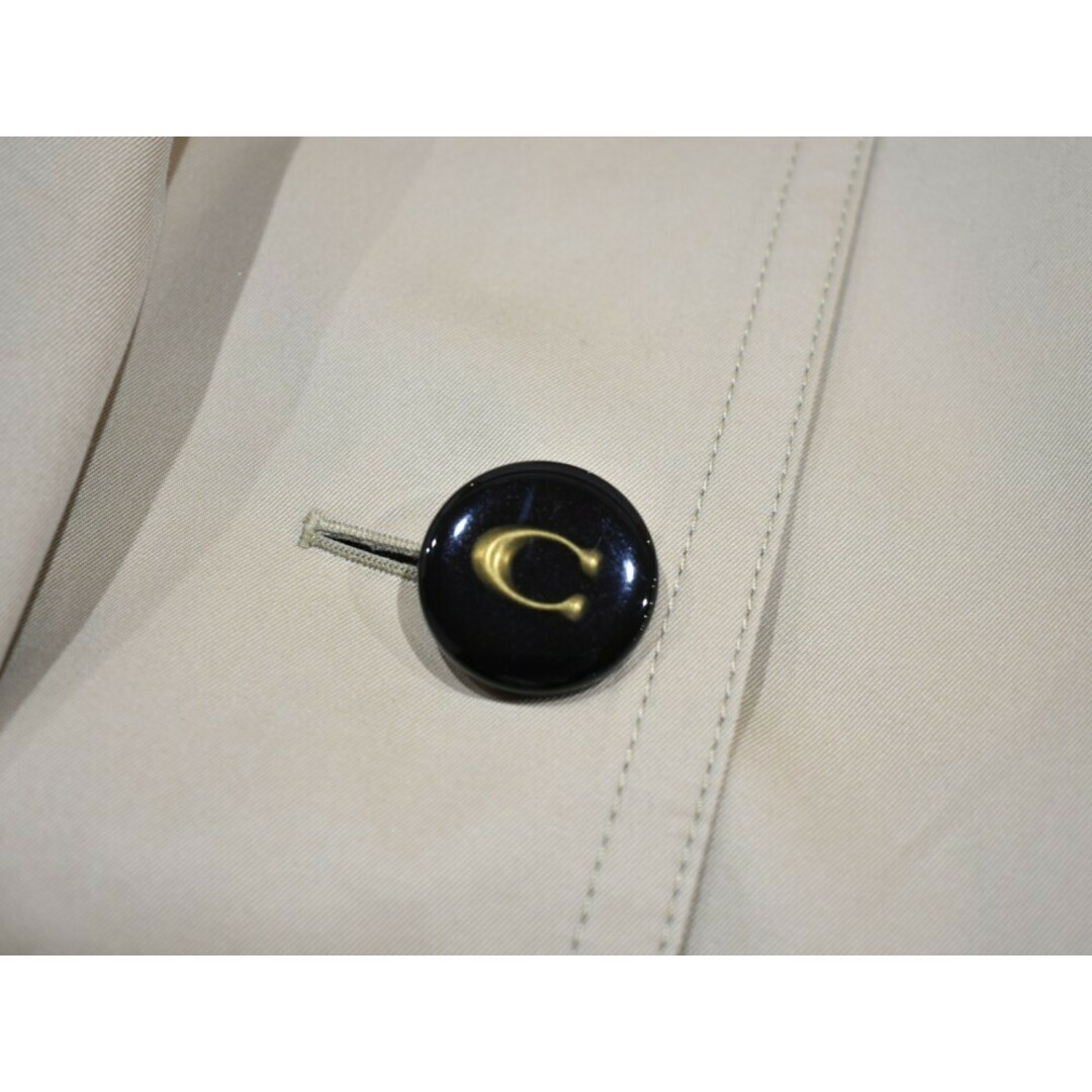 COACH - COACH トレンチコート F67469 綿68%×ポリエステル32 COACH - COACH トレンチコート F67469 綿68%×ポリエステル32