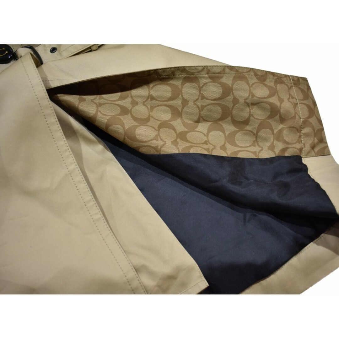 COACH - COACH トレンチコート F67469 綿68%×ポリエステル32 COACH - COACH トレンチコート F67469 綿68%×ポリエステル32