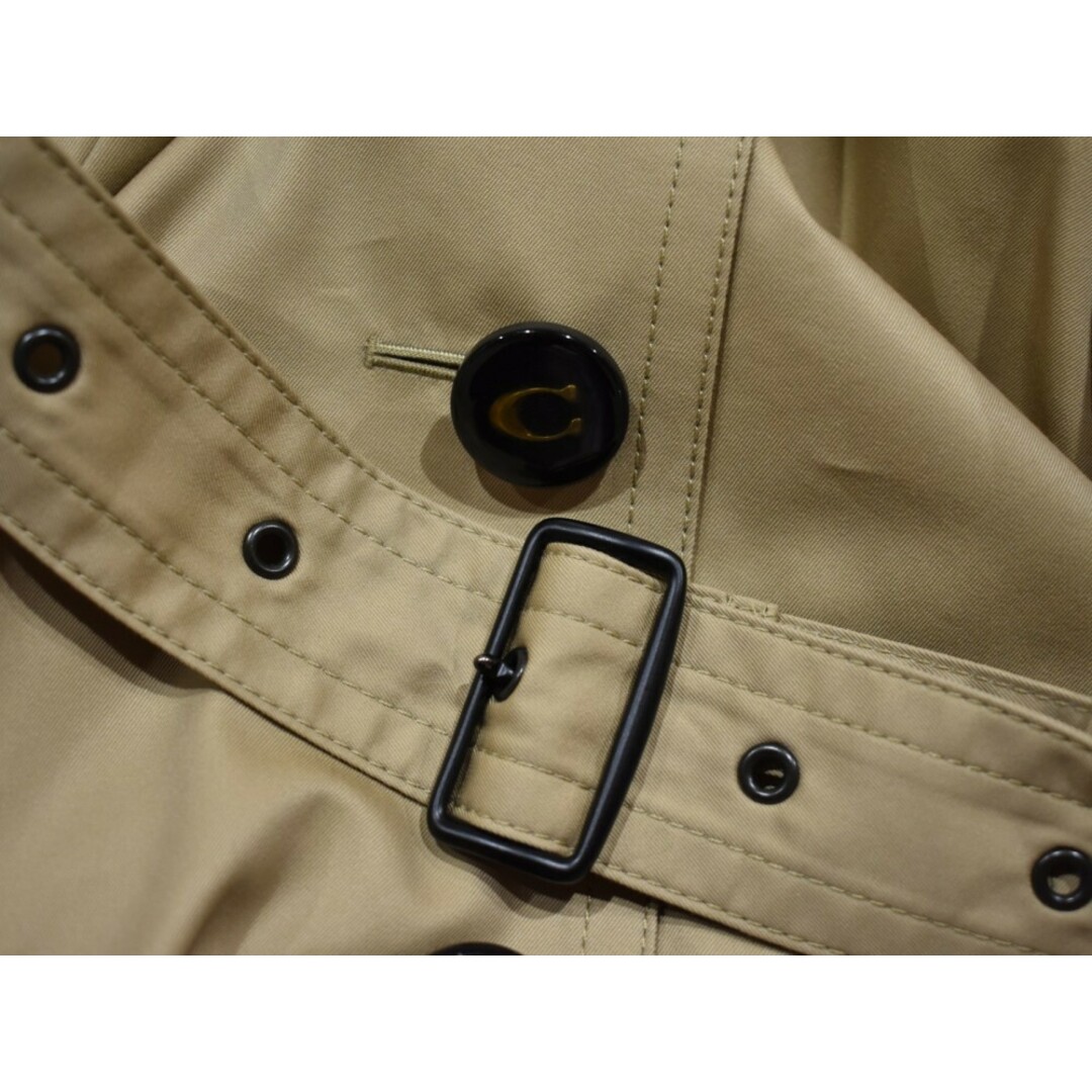 COACH - COACH トレンチコート F67469 綿68%×ポリエステル32 COACH - COACH トレンチコート F67469 綿68%×ポリエステル32
