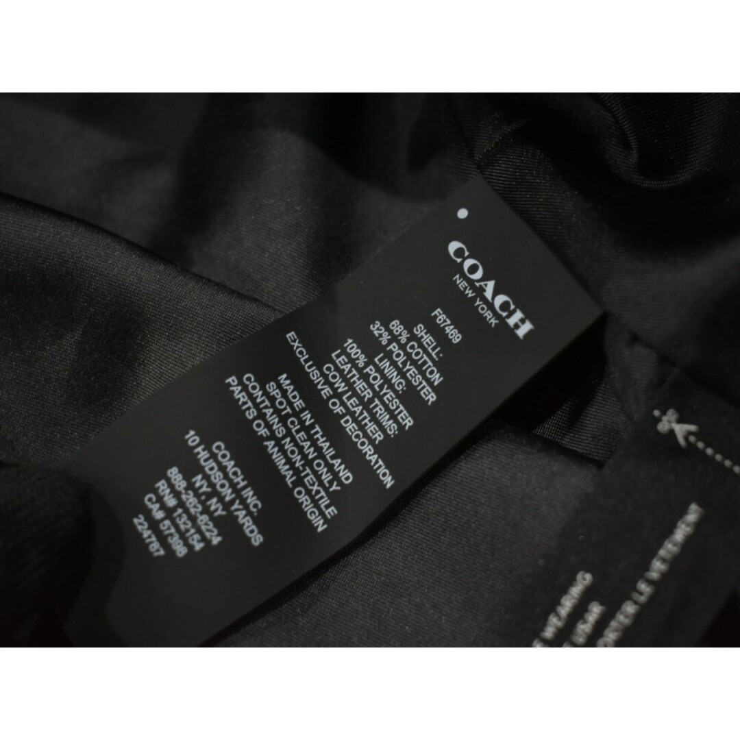 COACH - COACH トレンチコート F67469 綿68%×ポリエステル32 COACH - COACH トレンチコート F67469 綿68%×ポリエステル32