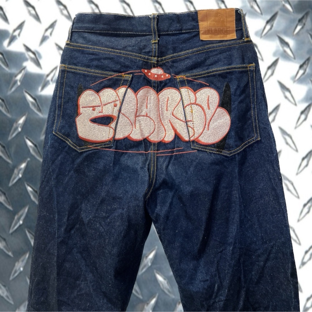 XLARGE(エクストララージ)のXLARGE GRAFFITI DENIM PANTS メンズのパンツ(デニム/ジーンズ)の商品写真