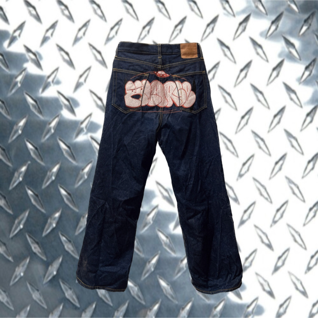 XLARGE(エクストララージ)のXLARGE GRAFFITI DENIM PANTS メンズのパンツ(デニム/ジーンズ)の商品写真