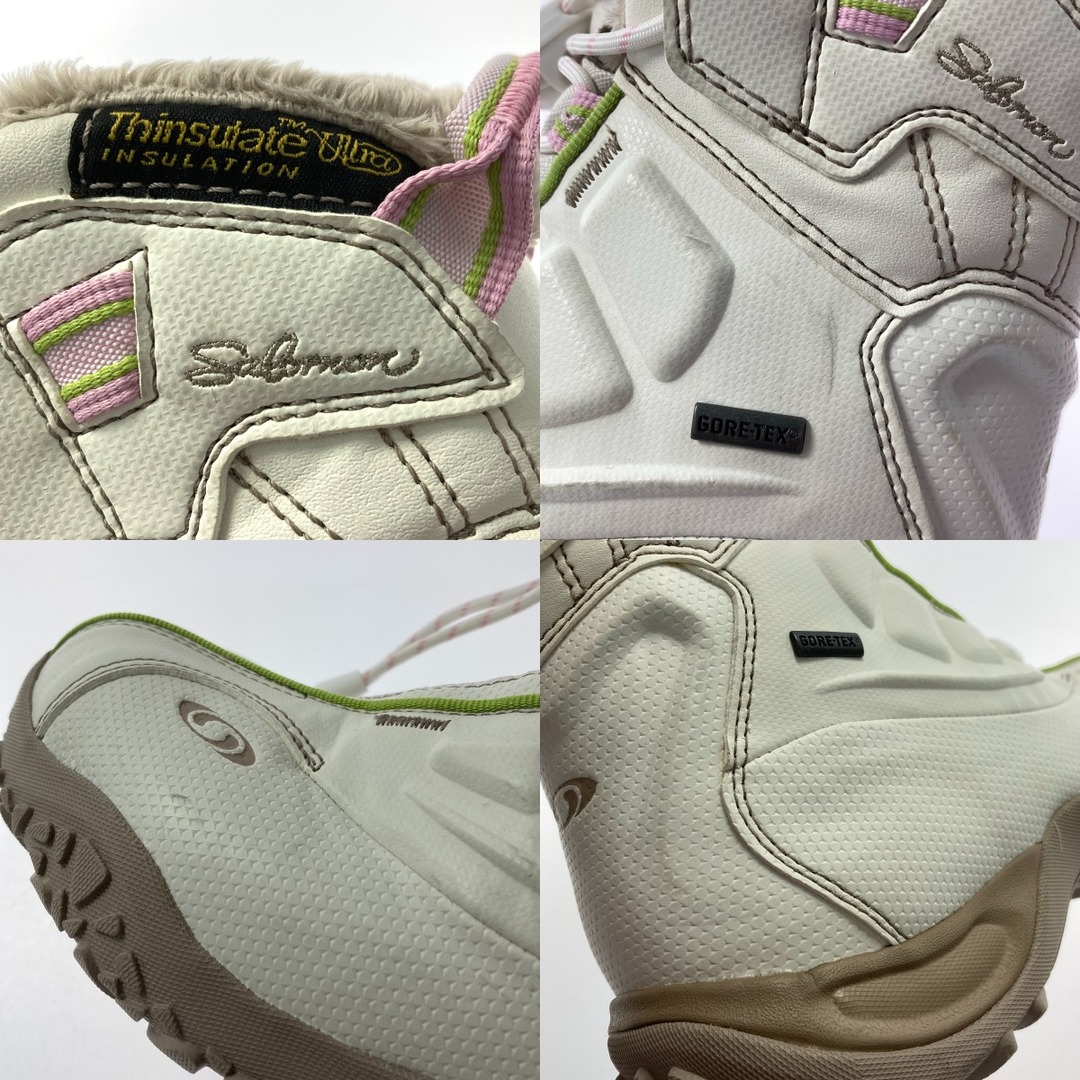 SALOMON(サロモン)の☆☆SALOMON サロモン トレッキングブーツ SIZE 23.5cm レディース 643001 ホワイト レディースの靴/シューズ(ブーツ)の商品写真