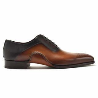 マグナーニ(MAGNANNI)の【CUERO/MARRON】マグナーニ ビジネスシューズ メンズ ドレスシューズ オパンカ 革靴 紳士靴 ミクストメディア シューズ ブラウン MAGNANNI 20120【送料無料】(ドレス/ビジネス)