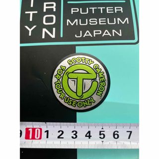 スコッティキャメロン(Scotty Cameron)のスコッティキャメロン　サークルt ステッカー　緑(その他)