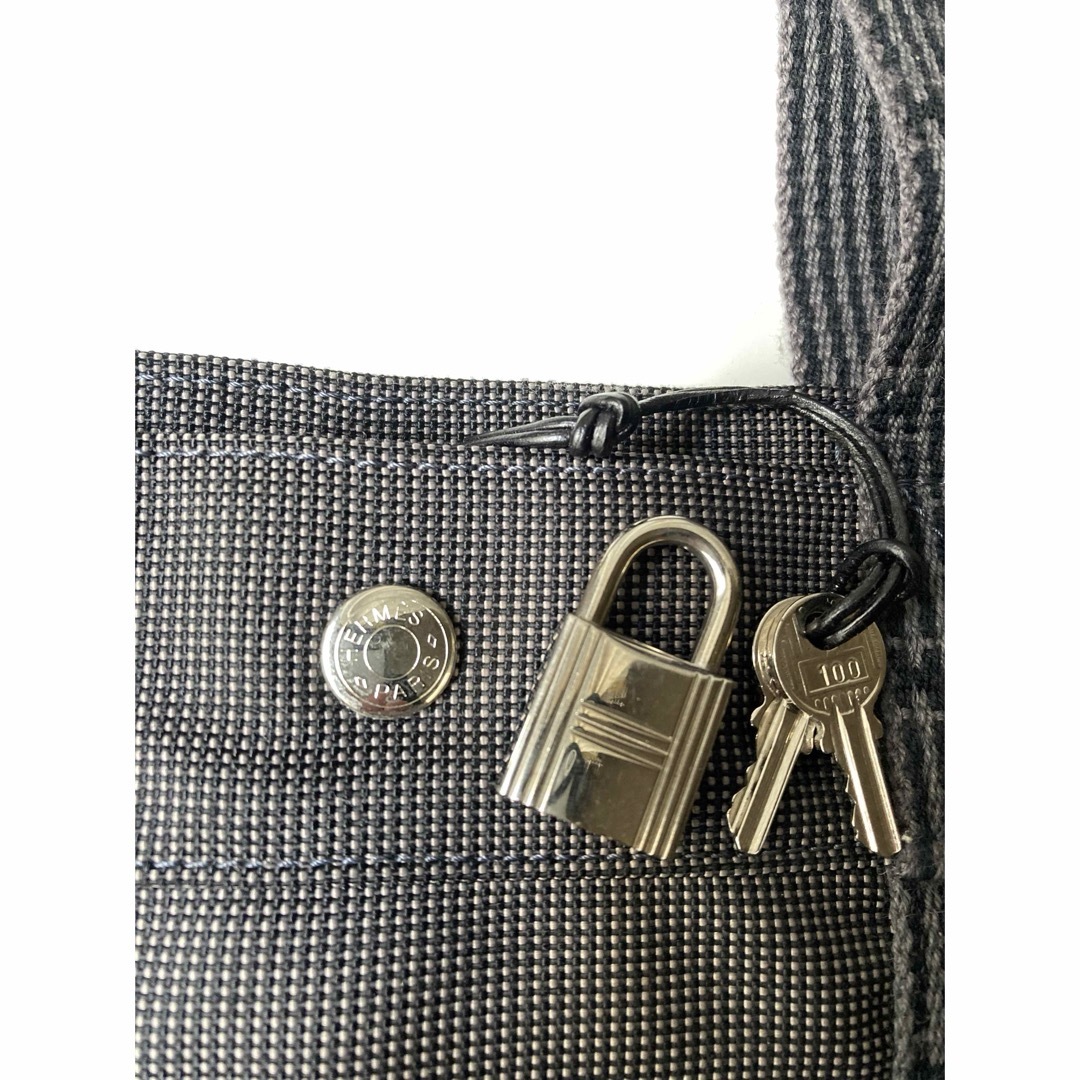 HERMES エルメス トートMM ハンドバッグ エールライン HERMES エルメス トートMM ハンドバッグ エールライン