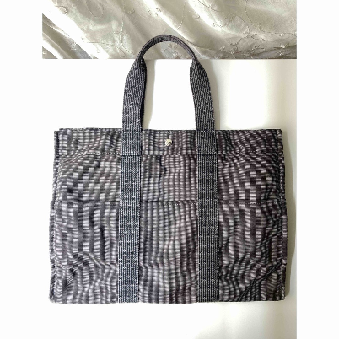 HERMES エルメス トートMM ハンドバッグ エールライン HERMES エルメス トートMM ハンドバッグ エールライン