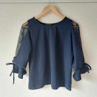 イング(INGNI)の【 INGNI 】トップス  ネイビー レディース(カットソー(長袖/七分))