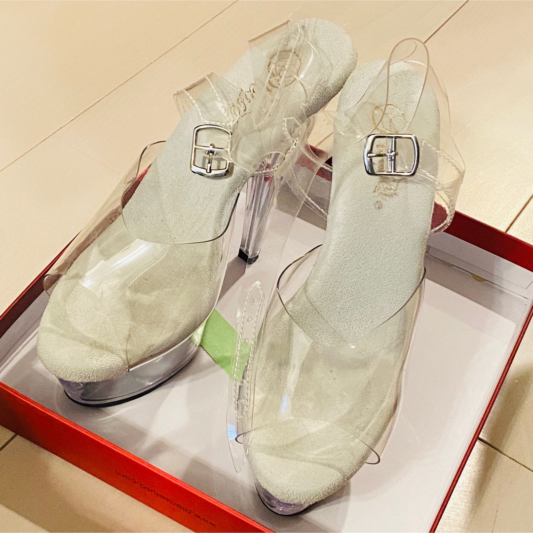 PLEASER(プリーザー)の美品　プリーザー　15cm ヒール　コンテスト　ドレス レディースの靴/シューズ(ハイヒール/パンプス)の商品写真