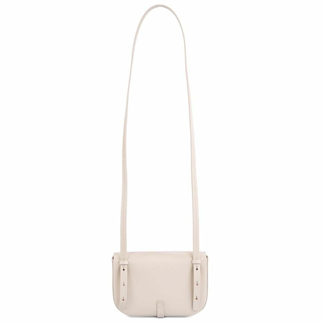 IL BISONTE(イルビゾンテ)のIL BISONTE イルビゾンテ ショルダーバッグ BCR259 PV0039 CROSSBODY BAG SMALL レディース 女性 クロスボディ WH184 BIANCO FOCA ホワイト レディースのバッグ(ショルダーバッグ)の商品写真