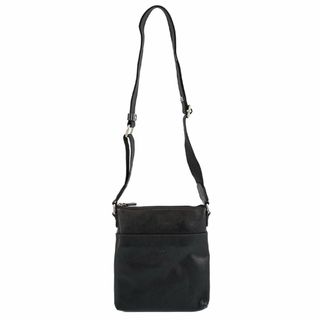 イルビゾンテ(IL BISONTE)のIL BISONTE イルビゾンテ ショルダーバッグ BCR318 PV0001 CROSSBODY SMALL レディース 女性 メンズ 男性 ユニセックス 男女兼用 クロスボディ 鞄 BK131 NERO ブラック(ショルダーバッグ)