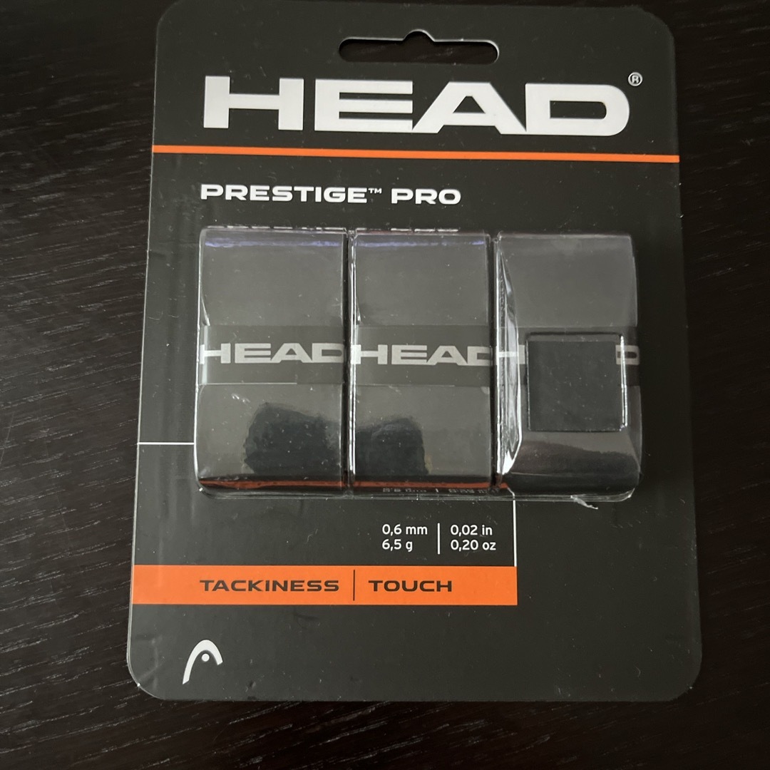 HEAD(ヘッド)のヘッド HEAD オーバーグリップ プレステージプロ BK 282009 スポーツ/アウトドアのテニス(その他)の商品写真