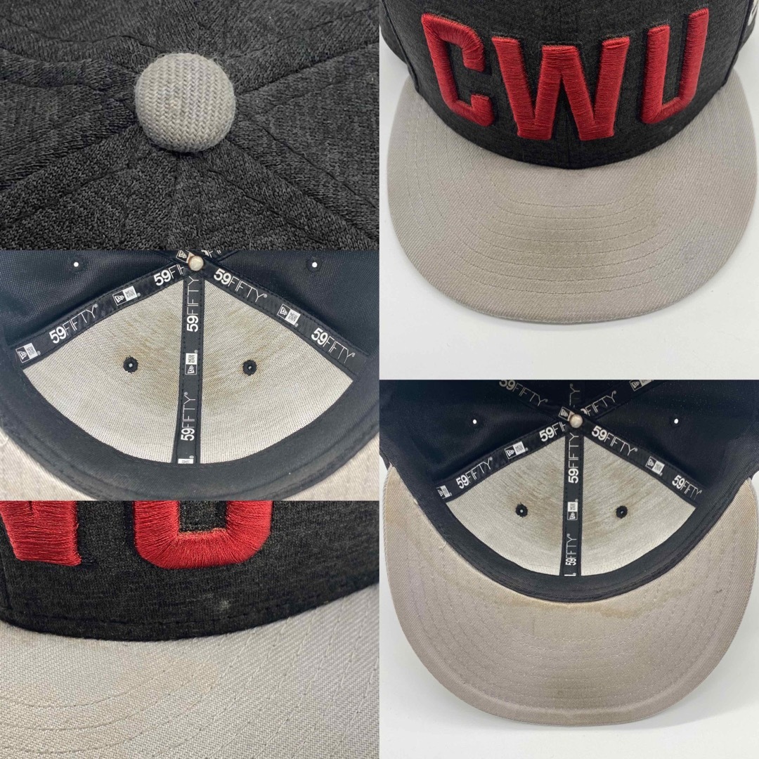 NEW ERA(ニューエラー)のNEWERA　ニューエラ　CWU　刺繍ワッペンロゴ　2トーンカラーキャップ メンズの帽子(キャップ)の商品写真