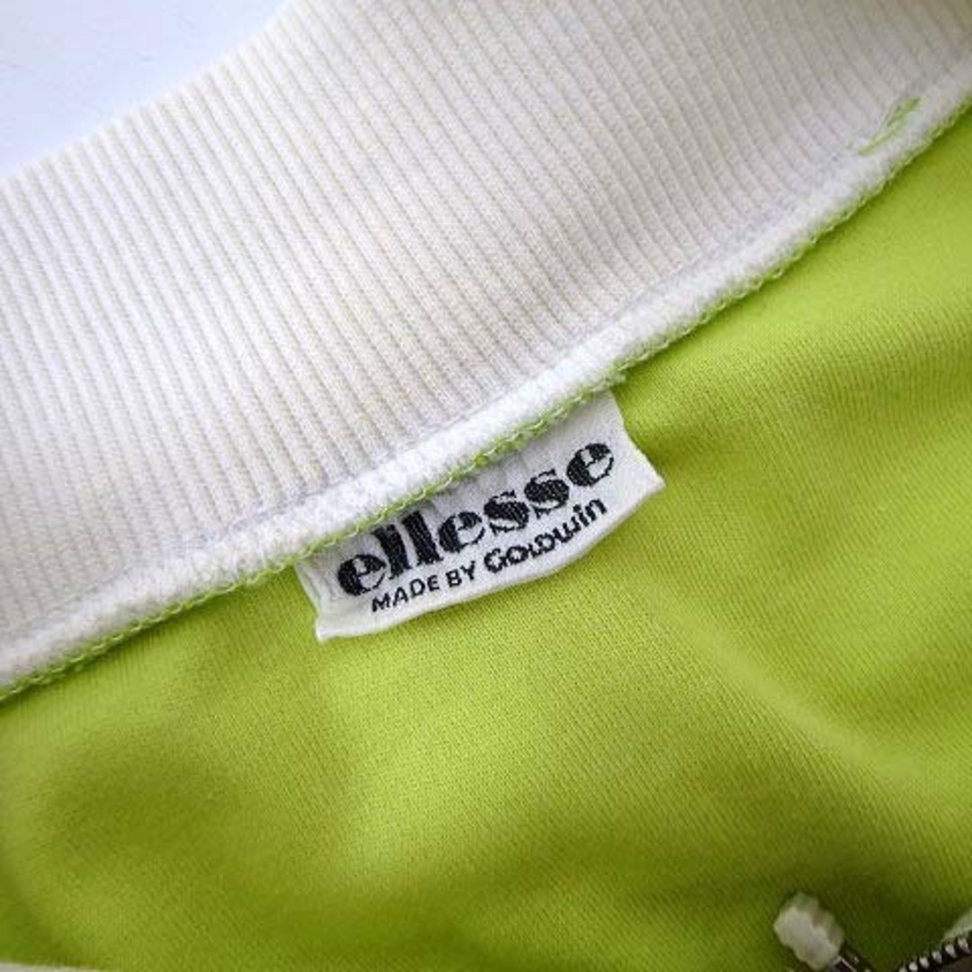 ellesse(エレッセ)のエレッセ カットソー ロゴ ハイネック ハーフジップ レイヤード風 長袖 M 黄 レディースのトップス(カットソー(長袖/七分))の商品写真