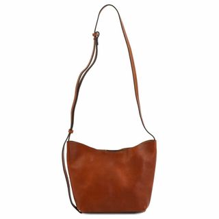 イルビゾンテ(IL BISONTE)のIL BISONTE イルビゾンテ ショルダーバッグ BCR337 PO0001 CROSSBODY BAG SMALL レディース 女性 クロスボディ BW506 SEPPIA セピアブラウン(ショルダーバッグ)