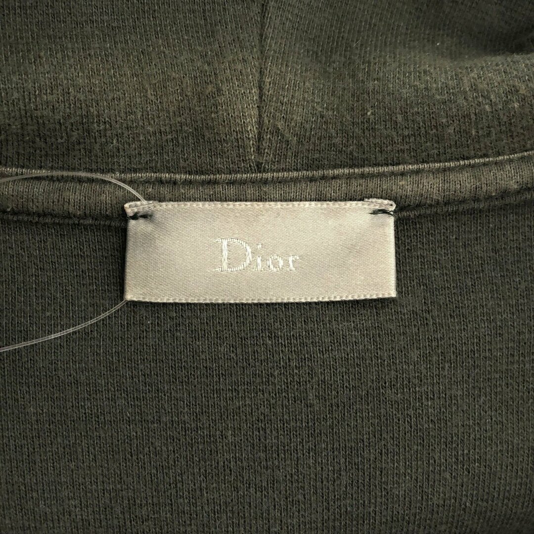 Dior(ディオール)のDior HOMME ディオールオム 13SS BEE刺繍 ナイロン切替パーカー カーキ 46 163IP609P147 メンズのトップス(パーカー)の商品写真