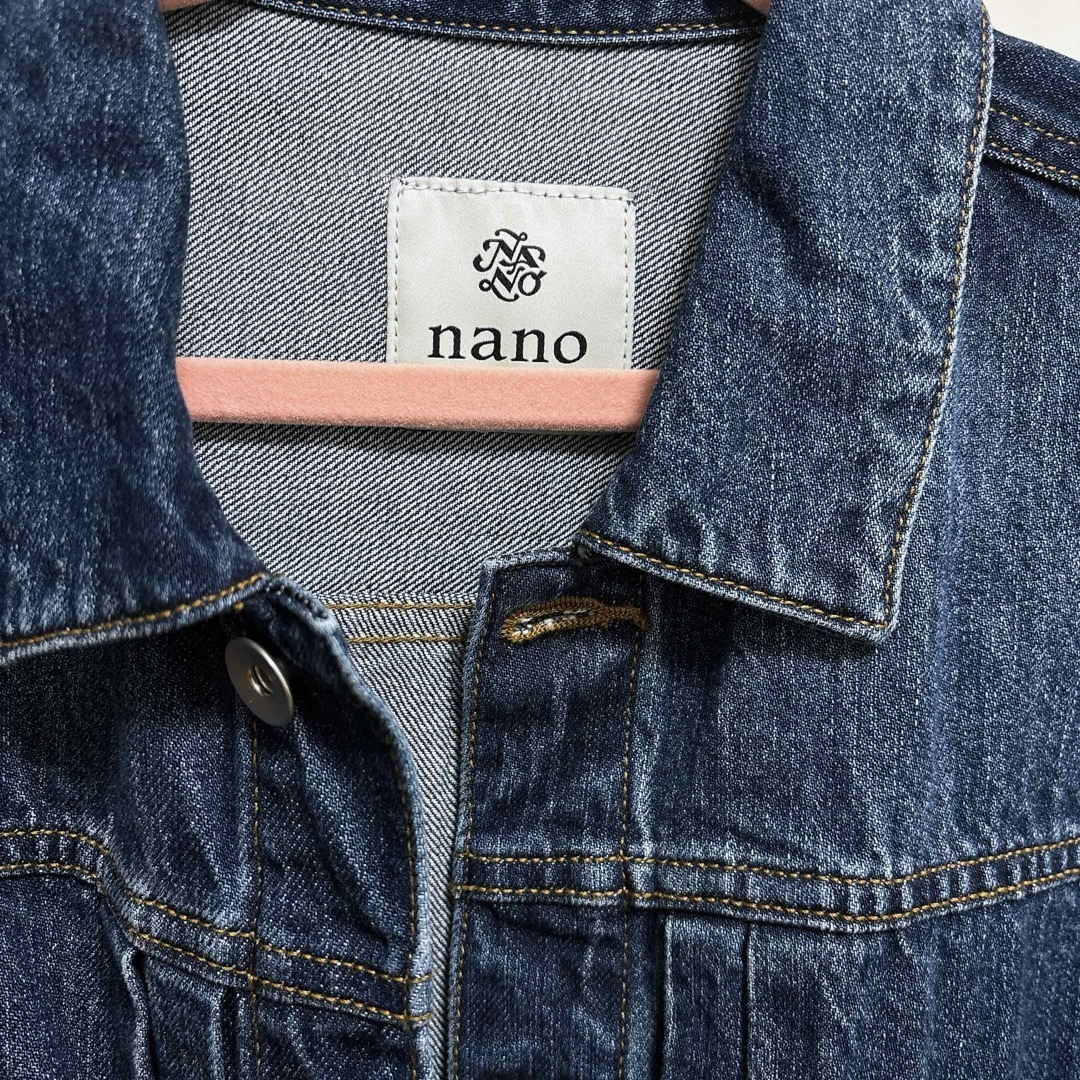 nano・universe(ナノユニバース)のnano universe Gジャン 未使用 レディースのジャケット/アウター(Gジャン/デニムジャケット)の商品写真
