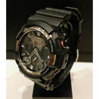 ジーショック(G-SHOCK)の726 G-SHOCK GA-200-1AJF ブラック アナデジ(腕時計(デジタル))