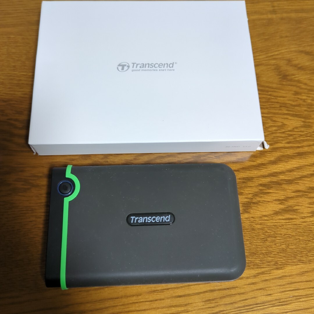 Transcend(トランセンド)のTranscend Portable Hard Drive 1TB  未使用品 スマホ/家電/カメラのPC/タブレット(PC周辺機器)の商品写真