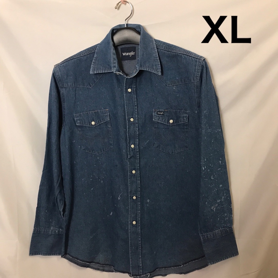 Wrangler(ラングラー)のラングラーデニムシャツ　XL メンズのトップス(シャツ)の商品写真