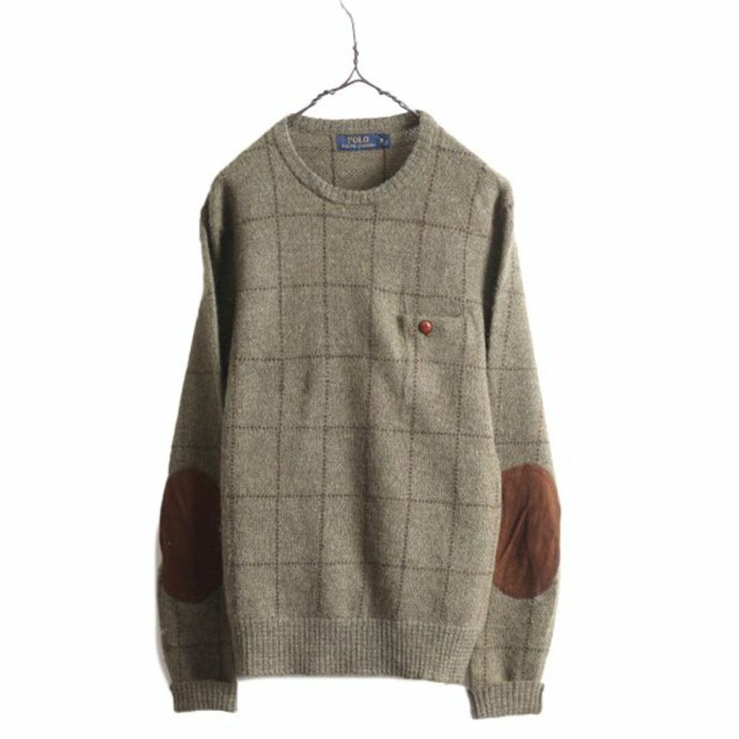Ralph Lauren - ポロ ラルフローレン チェック ニット セーター Ralph Lauren - ポロ ラルフローレン チェック ニット セーター