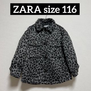 ザラ(ZARA)のZARA ジャケット　ブルゾン　ヒョウ柄(ジャケット/上着)