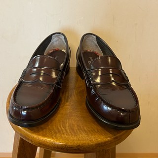 ハルタ(HARUTA)のハルタ　HARUTA  ローファー　茶色 24.5cmEEE(ローファー/革靴)