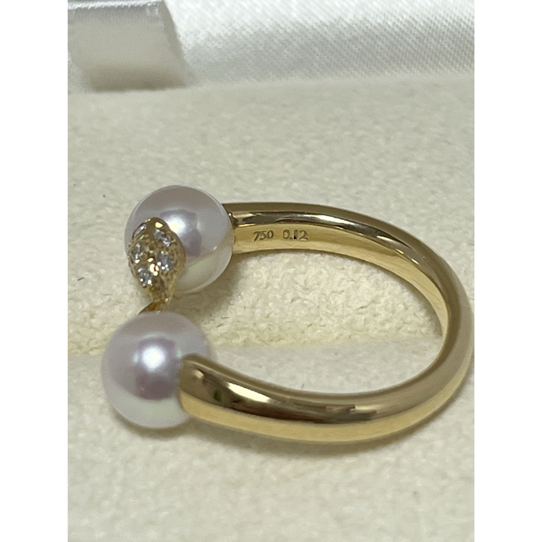 TASAKI(タサキ)のタサキ　デインジャー　ファング　ダイヤモンドパヴェリング　YGK18  10号 レディースのアクセサリー(リング(指輪))の商品写真