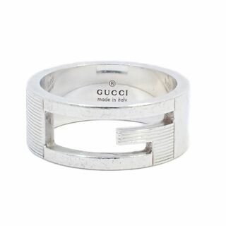 グッチ(Gucci)のGUCCI グッチ Gロゴ リング 指輪 シルバー925 表記14 実寸13号(リング(指輪))