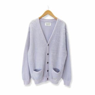 ワコマリア(WACKO MARIA)のWACKO MARIA 22aw Mohair Knit Cardigan Purple サイズXL ワコマリア モヘヤニットカーディガン(カーディガン)