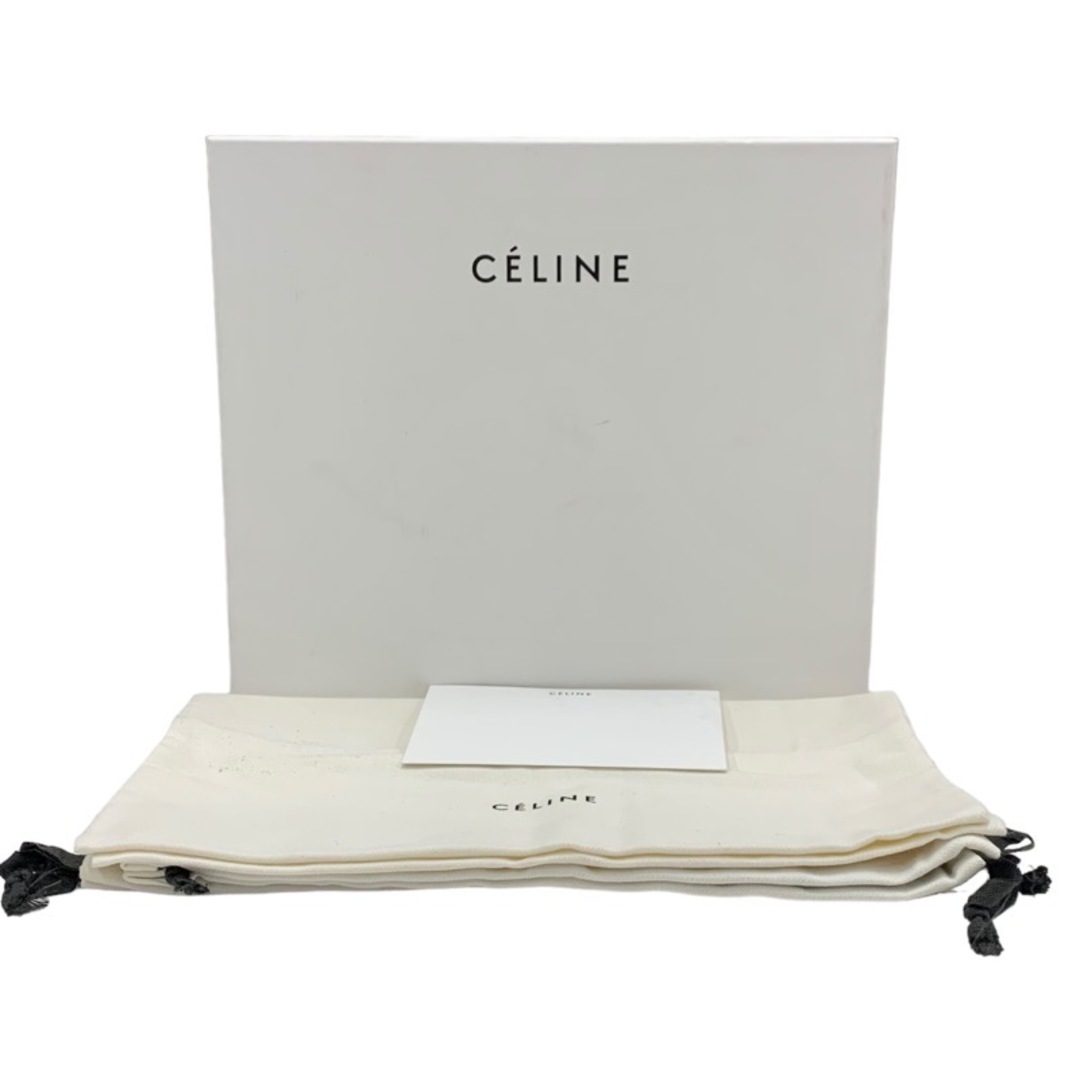 celine(セリーヌ)の未使用 セリーヌ CELINE ブーツ ショートブーツ 靴 シューズ バンバン メタルヒール スエード ブラック 黒 シルバー レディースの靴/シューズ(ブーツ)の商品写真