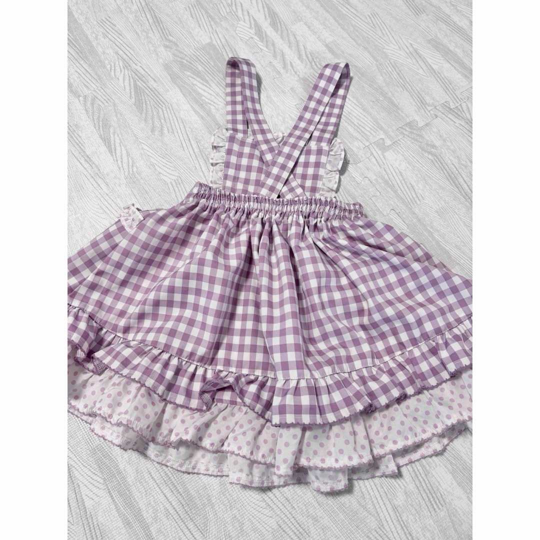 Shirley Temple(シャーリーテンプル)のシャーリーテンプル　はしごレース キッズ/ベビー/マタニティのキッズ服女の子用(90cm~)(ワンピース)の商品写真