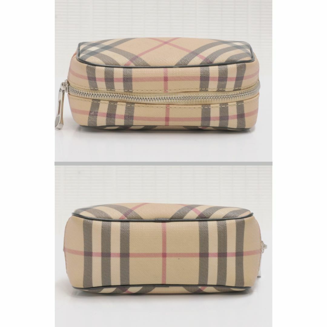 BURBERRY(バーバリー)のバーバリー　ノヴァチェック　コスメポーチ　コーティングキャンバス　BURBERRY　18679411 レディースのファッション小物(ポーチ)の商品写真