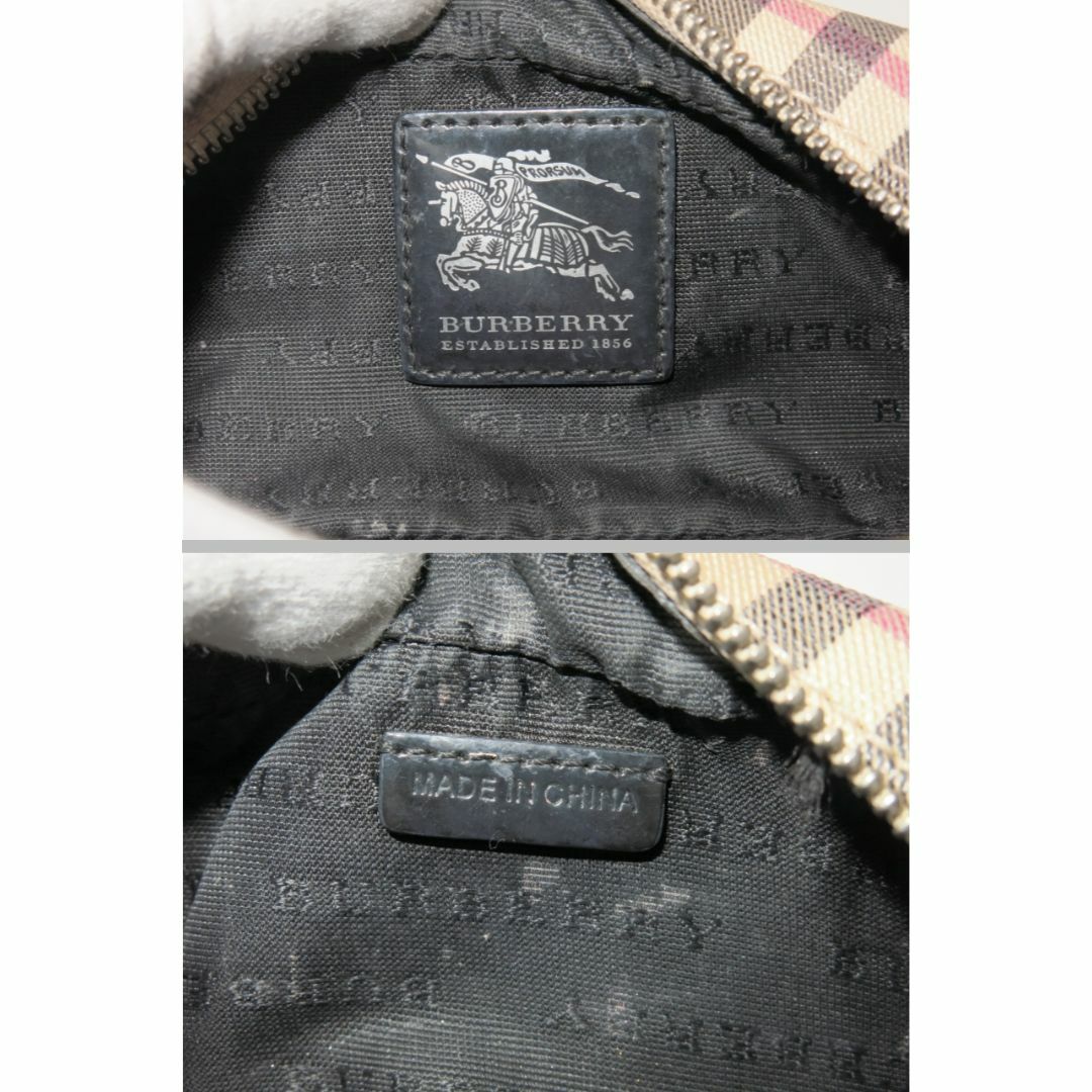 BURBERRY(バーバリー)のバーバリー　ノヴァチェック　コスメポーチ　コーティングキャンバス　BURBERRY　18679411 レディースのファッション小物(ポーチ)の商品写真