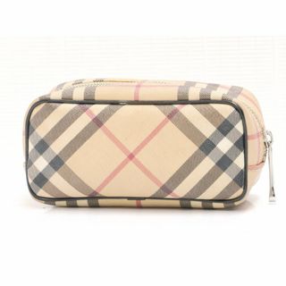 バーバリー(BURBERRY)のバーバリー　ノヴァチェック　コスメポーチ　コーティングキャンバス　BURBERRY　18679411(ポーチ)