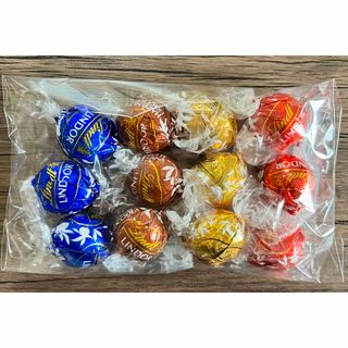 リンツ(Lindt)のリンツ リンドール ゴールドアソート 12個(菓子/デザート)