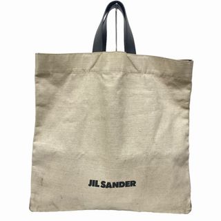 ジルサンダー(Jil Sander)のジルサンダー JIL SANDER フラットショッパー トートバッグ キャンバス(トートバッグ)