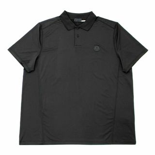 モンクレール(MONCLER)の送料無料 98 MONCLER モンクレール 8A00003 899GX ブラック ポロシャツ 半袖 size L(ポロシャツ)