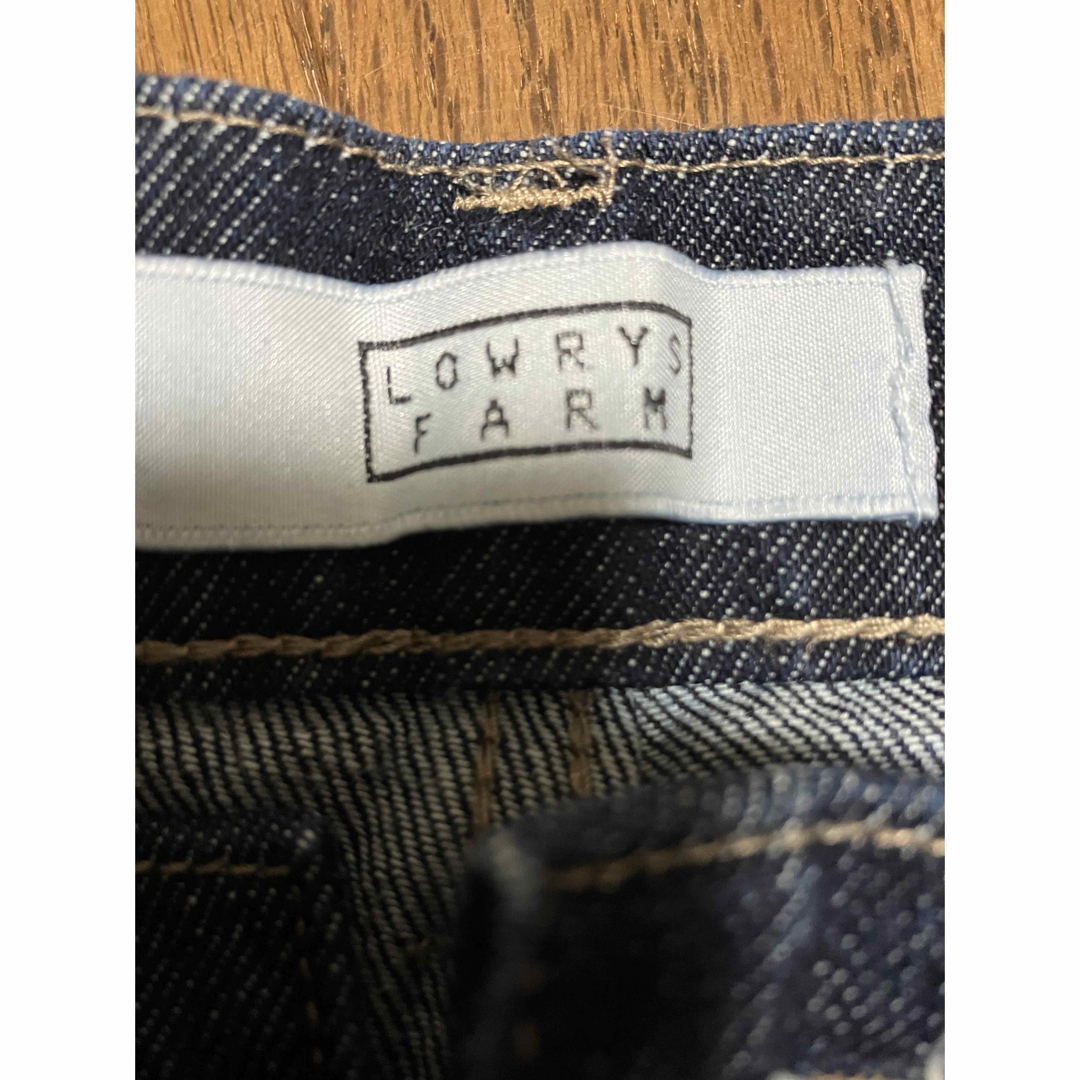 LOWRYS FARM(ローリーズファーム)のローリーズファーム  デニムワイドパンツ レディースのパンツ(デニム/ジーンズ)の商品写真