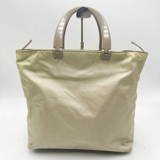 プラダ(PRADA)のプラダ PRADA ハンドバッグ　 プラスチックハンドル ベージュ(ハンドバッグ)